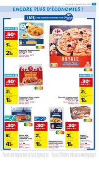 Promo Pizza dans le catalogue Carrefour Market du moment à la page 9