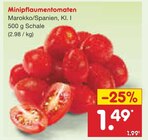 Aktuelle Tomaten Angebote bei Netto Marken-Discount in Neuss Aktuelles Minipflaumentomaten Angebot bei Netto Marken-Discount in Neuss ab 1,49 €