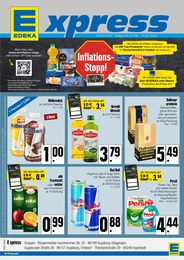 EDEKA Prospekt für Ingolstadt mit 4 Seiten EDEKA Prospekt für Ingolstadt: "Inflations-Stopp!", 4 Seiten, 27.06.2022 - 02.07.2022