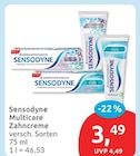 Multicare Zahncreme Sanftweiß von Sensodyne im aktuellen budni Prospekt