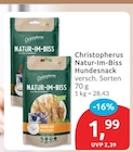 Natur-Im-Biss Hundesnack von Christopherus für 1,99 € bei budni im Angebot Natur-Im-Biss Hundesnack von Christopherus im aktuellen budni Prospekt