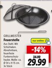 Feuerstelle Angebote von Grillmeister bei Lidl Willich für 29,99 €