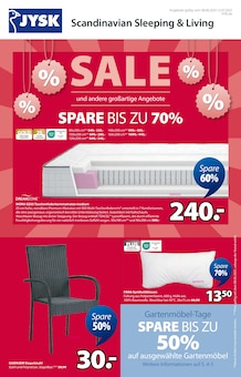 JYSK Prospekt Scandinavian Sleeping & Living - SPARE BIS ZU 70% mit  Seiten in Neukirchen, Ostholstein und Umgebung