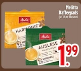 Kaffeepads im Angebot bei EDEKA in Passau Kaffeepads Angebote von Melitta bei EDEKA Passau für 1,99 €