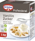 Vanillin Zucker/Backin Backpulver/Sahnestief Angebote von Dr. Oetker Professional bei Metro Neustadt für 7,48 €