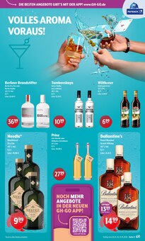 Gin im Getränke Hoffmann Prospekt "Aktuelle Angebote" mit 11 Seiten (Hagen (Stadt der FernUniversität))