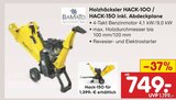 Holzhäcksler HACK-100 / HACK-150 inkl. Abdeckplane Angebote von BAMATO bei Netto Marken-Discount Saarlouis für 749,00 €