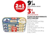 Filets de maquereaux - PETIT NAVIRE dans le catalogue U Express