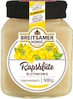 Rapshblüte oder Linde von Breitsamer Honig für 4,99 € bei REWE im Angebot Rapshblüte oder Linde von Breitsamer Honig im aktuellen REWE Prospekt