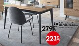Table extensible à 223,99 € dans le catalogue Maxi Bazar