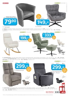 Relaxsessel im aktuellen XXXLutz Möbelhäuser Prospekt (Ludwigshafen (Rhein)) Relaxsessel im XXXLutz Möbelhäuser Prospekt "junges wohnen" mit 20 Seiten (Ludwigshafen (Rhein))
