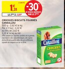 Crockies Biscuits Fourrés - Canailou en promo chez Intermarché Hyper Crockies Biscuits Fourrés - Canailou dans le catalogue Intermarché Hyper