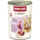 Animonda Cat Dose Carny Adult Pute & Lamm 400 g im Angebot bei Zookauf in Laatzen Animonda Cat Dose Carny Adult Pute & Lamm 400 g Angebote von Animonda bei Zookauf Laatzen für 1,99 €