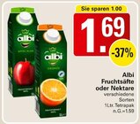Fruchtsäfte im Angebot bei WEZ in Minden Fruchtsäfte Angebote von Albi bei WEZ Minden für 1,69 €