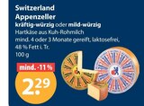 Appenzeller kräftig-würzig von  im aktuellen V-Markt Prospekt für 2,29 €