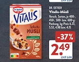 Vitalis-Müsli Schoko Müsli Klassisch im ALDI SÜD Prospekt Vitalis-Müsli Schoko Müsli Klassisch von Dr. Oetker im aktuellen ALDI SÜD Prospekt für 2,49 €
