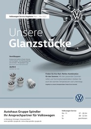 Volkswagen Prospekt für Wertheim a Main: Unsere Glanzstücke, 1 Seite, 01.03.2022 - 31.05.2022