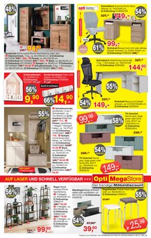 Bürostuhl im aktuellen Opti-Megastore Prospekt (Würzburg) Bürostuhl im Opti-Megastore Prospekt "MegaDeal" mit 12 Seiten (Würzburg)