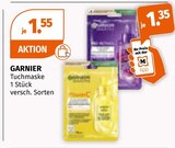 Tuchmaske von GARNIER im aktuellen Müller Prospekt für 1,35 €