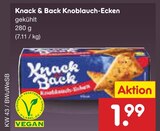 Knoblauch-Ecken im Angebot bei Netto Marken-Discount in Recklinghausen Knoblauch-Ecken Angebote von Knack & Back bei Netto Marken-Discount Recklinghausen für 1,99 €