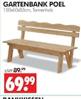 GARTENBANK POEL im Angebot bei Wreesmann in Stade GARTENBANK POEL Angebote bei Wreesmann Stade für 69,99 €