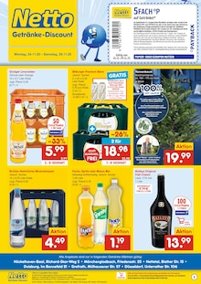 Netto Marken-Discount Kempen Prospekt "DER ORT, AN DEM DU IMMER AUSGEZEICHNETE PREISE FINDEST." mit 2 Seiten