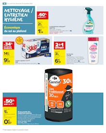 Promotion Lessive Capsules dans le prospectus Carrefour Market, valable du 10/11/2025 au 23/11/2025 Promo Lessive Capsules dans le catalogue Carrefour Market du moment à la page 12