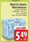 Aktuelles Mineralwasser Angebot bei E center in Duisburg ab 5,49 €