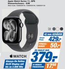 Apple Watch Series 11, GPS Diamantschwarz - S/M Angebote von Apple bei expert Krefeld für 379,00 €