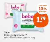 Reinigungstücher von bebe im aktuellen tegut Prospekt für 1,79 €