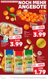 Mandarinen im Kaufland Prospekt Mandarinen im Kaufland Prospekt KNĂśLLER auf S. 6