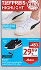 Sneaker im Angebot bei ALDI SÜD in Erftstadt Sneaker Angebote von Puma bei ALDI SÜD Erftstadt für 29,99 €