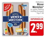 Delikatess Wiener Würstchen bei EDEKA im Moosburg Prospekt für 2,99 €