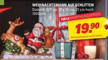 WEIHNACHTSMANN AUF SCHLITTEN bei Höffner in Erkrath WEIHNACHTSMANN AUF SCHLITTEN im Angebot bei Höffner Erkrath für 19,90 €