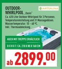 Outdoor-Whirlpool Angebote von ARTSAUNA bei Marktkauf Hagen für 2.899,00 €