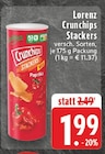 Crunchips Stackers Angebote von Lorenz bei EDEKA Dülmen für 1,99 €