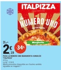 E.Leclerc Angoulême - Promo Pizza la numero uno Margherita surgelée Promo Pizza la numero uno Margherita surgelée à 2,19 € dans le catalogue E.Leclerc à Angoulême