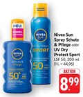 Spray Schutz & Pflege Angebote von Nivea Sun bei Marktkauf Nürtingen für 8,99 €