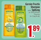 Shampoo Angebote von Garnier Fructis bei EDEKA Landshut für 1,89 €