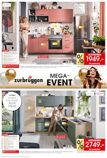 Kühlschrank im aktuellen Zurbrüggen Prospekt (Arnsberg) Kühlschrank im Zurbrüggen Prospekt "MEGA-EVENT" mit 14 Seiten (Arnsberg)