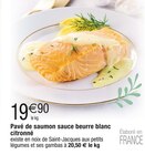 Promo Pavé de saumon sauce beurre blanc citronné à 19,90 € dans le catalogue Cora à Margency