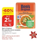 Promo Riz express micro-ondable à 2,30 € dans le catalogue Bi1 à Chambeugle