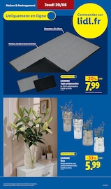 Promos Vase dans le catalogue "La rentrée des économies !" de Lidl Vase en promo dans le catalogue Lidl à la page 7