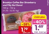 Brooklyn Coffee Bar Strawberry und Filly Nut Donut im aktuellen Netto Marken-Discount Prospekt für 1,49 €