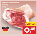 Schweine-Hinterhaxe bei Netto Marken-Discount im Prospekt "" für 0,45 €