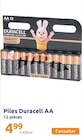 Promo Piles Duracell AA à 4,99 € dans le catalogue Action à Audincourt