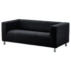 2er-Sofa Vansbro schwarz Vansbro schwarz im Angebot bei IKEA in Kassel 2er-Sofa Vansbro schwarz Vansbro schwarz Angebote von KLIPPAN bei IKEA Kassel für 249,00 €
