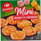 Mini Pizzas surgelées - CARREFOUR SENSATION en promo chez Carrefour Versailles à 2,15 €