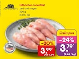 Hähnchenbrust im Netto Marken-Discount Prospekt Hähnchen-Innenfilet von GUT PONHOLZ im aktuellen Netto Marken-Discount Prospekt für 3,79 €