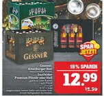 Aktuelles Altenburger Bier Saalfelder Premium Pilsner oder Hell Angebot bei Marktkauf in Coburg ab 12,99 €